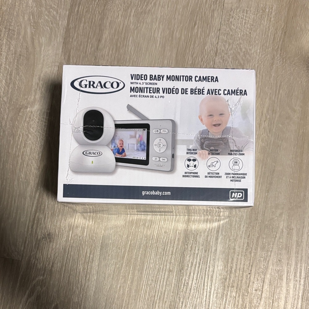 🔥HOST PICK🔥White‎ Video Baby Monitor Camera
